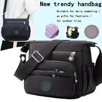 Women's Multi-pocket Crossbody Shoulder Bag Multi-color Lightweight for Daily Commuting Outdoor Trips Casual Activities