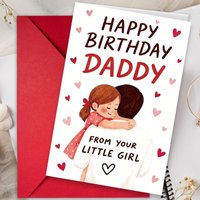 Father's Day Gratitude Praise Blessings Greeting Cards Thank You Dad Gift Handwritten Card Envelope Set