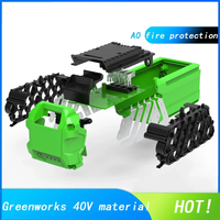 20*18650 Li-ion Battery Plastic Case Charging Protection Circuit Board PCB For Greenworks 40V Lawn Mower Cropper Grass Cutter