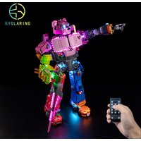 Kyglaring Led Lighting Set Diy Toys for Lego Fortnite Mecha Team Leader 77078 Building Blocks (No Model)