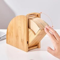 Coffee Filter Holder Bamboo Coffee Paper Storage Rack Renewable Stand Coffee Filter Paper Container Stand Household Goods
