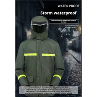 AliExpress NONE Raincoat Motorcycle Take Away Special Split Raincoat For Riders Full Body Rainstorm Proof Electric Bike Riding Raincoat Rainpant