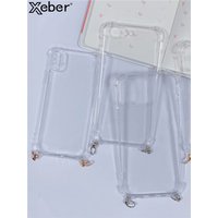 With Metal Ring Transparent Phone Case For iPhone 17 16 15 14 12 11 13 Pro Max XS XR X Mini 8 7 Plus SE Soft Silicone Back Cover