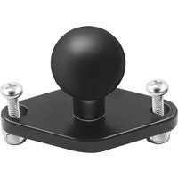 1 inch Ball Head Diamond Aluminum Alloy Ball Base with 1" 25mm Ball Mount Compatible with 1 inch Mount Support Double Socket Arm