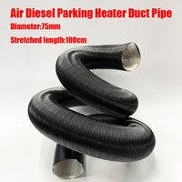 75mm Diameter 60-100cm Length Air Heater Duct Pipe Tube Hose Line Diesel Parking Heater for Webasto Eberspacher Car Camper
