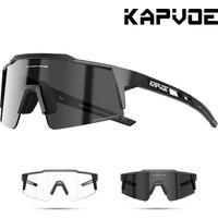 AliExpress kapvoe Kapvoe Photochromic Cycling Sunglasses for Men Glasses Fashion Mountain Bicycle Road Speed Cool Goggles Eyewear Sports MTB Bike