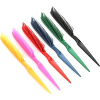 3 Rows Detangling Comb Curly Defining Hairdressing Hair Styling Brush Anti-static Comb Hairbrush Professional Barber Salon Tools