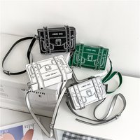 Animation Bag Small Square Bag 2023 New Fashion Shoulder Crossbody Mini Casual Simple Design Sense Purses and Handbags