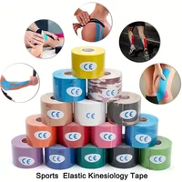 1pc Elastic Sports Waterproof Protective Tape Kinesiology Tape Athletic Bandage Muscle Tape Face Lifting Tape