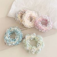 5pcs Kawaii Hair Scrunchies Hair Accessories Girls Elastic Bands For Girls Hair Rubber Band Advanced Hair Accessories