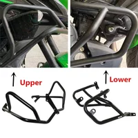 WAASE For Kawasaki Versys 650 KLE650 2015 2016 2017 2018-2021 Engine Bumper Guard Frash Stunt Cage Crash Bar Frame Protector
