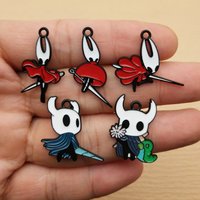 10pcs Cartoon Game Charm for Jewelry Making Earring Bracelet Keychain Pendant Diy Craft Accessories Alloy Metal Black Plated