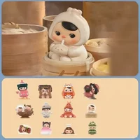 POP MART PUCKY the Feast Series Blind Box Toys Kawaii Anime Action Figure Caixa Caja Surprise Mystery Box Dolls Girls Gift