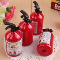 1 Piece Creative Fire Extinguisher Novel Pencil Sharpener Cutter Kids Student Prize Stationery School Office Supply
