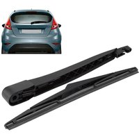 2Pcs For Ford Fiesta MK7 Car Rear Windscreen Tailgate Wiper Blade & Arm Set 2008-2017