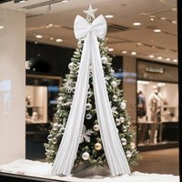 Soft Velvet Bow For Bar Christmas Decor – Durable Extra Large And Reusable Big Bow Christmas Extra Large Velvet Bows