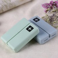 1/2PC Weekly Pill Box 7 Days Foldable Travel Medicine Holder Pill Box Tablet Storage Case Container Dispenser Organizer Tools