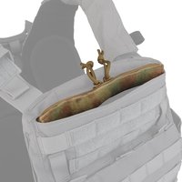 Zipper Strip Insert for Vest Combat AVS Crye MBAV Plate Carrier Hook and Loop Pocket Accessories Double Zippers 7.87" length
