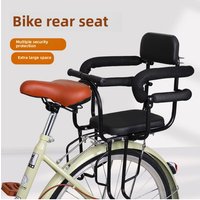 AliExpress NONE Mountain bike child seat Electric car baby rear seat Rear baby child safety seat guardrail