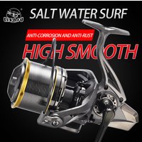 Lizard Big Surf Spinning Reel Deep Spool Sea Rod Casting Reel 14000 Size Carp Fishing Reel