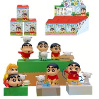 Crayon Shin Chans Little White's Daily Life Blind Box Figurines Trendy Toys Desktop Ornaments Dolls Peripheral Toys Gifts
