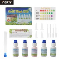 Yieryi 4-in-1 Soil Test Kit for pH Nitrogen Phosphorus Potassium Soil NPK Tester Plant Nutrient Analyzer for Garden Lawn Farm