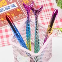lovely Lytwtw's Mermaid Theme Cute Colored Gel Pen Kawaii Stationery Office School Supplies Creative Writing Instrument