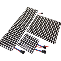 Écran LED Flexible WS2815, 8x8, 8x32, 16x16, panneau lumineux numérique adressable individuellement, 2815 SMD 5050, affichage DIY, DC12V