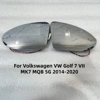 For VW GOLF 7 7.5 VII GTI GTD GTE R-line MK7 2013-2020 BSA BSD BSM Heated Side Rear Mirror Glass Blind Spot Assist