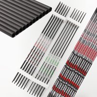 6/12pcs ID 4.2mm V3 Pure Carbon Arrow Shaft Spine 600/700/800/900 Compound Recurve Bow Archery Shooting Hunting +/- .003"