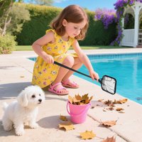 Debris Removal Tool Swimming Pool Clean Net Mesh Pool Salvage Net Pool Net Fountain Clean Accessories For Aquarium Tub Fish Tank