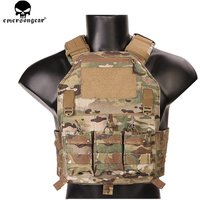 EMERSONGEAR Molle Vest 420 PLate Carrier Hunting Vest Militiamen Paintball Molle Vest Chest Rig Multi-camo