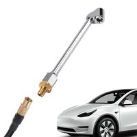 Tire Air Chuck Heavy Duty Portable Leak-Proof Car Air Compressor Attachments Nozzle for Automotive Truck RV SUV Bike Motorcycle