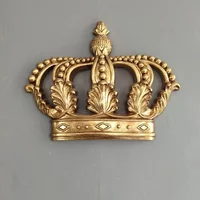 New European Style Home Decor Retro Gold Wall Ornaments Bars Hotels Crown Wall Decoration