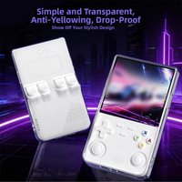 Transparent Protective Case For R36 Ultra Game Consoles Shockproof Anti-scratch Game Console Dust Cover Game Accessories