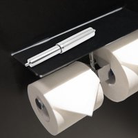 Toilet Paper Roller Rod Plastic Sturdy Replacement Retractable Roller Spindle Simple Tissue Holder Rod Bathroom Use