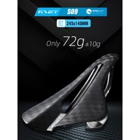 AliExpress RYET Ultralight Carbon Saddle 12K Carbon 72g Oval Rail 7*9mm Bike Seating Triathlon Road MTB Mountain Gravel Cycling Cushion