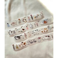 Taiwan Pion Twilight Flower, Matte PET Tape