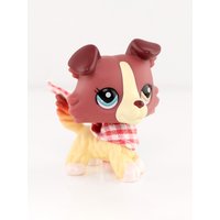 LPS Mini Pet Shop #1262 Collie Spaniel Collectable Toy Cute Children's Toys Parent-Child Interactive Toys Dress-up Toys