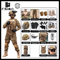 Tactical Children's Camo Uniform Set Boys' Girls' Special Forces Pure Cotton Frog Suit Kids Training Uniform Set for CS Cosplay
