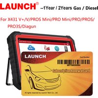 LAUNCH Renewal Card/Update Card/Pin Card Extend 1/2 Years' Update Service for X431 V+/V/PROS Mini/PRO Mini/PRO/PROS/PRO3S/Diagun