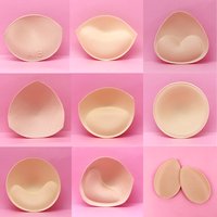 1 paar Schwamm Einsätze In Bh Gepolsterte für Badeanzug Brust Push-Up Füllen Büstenhalter Brust Patch Pads Frauen Dessous Zubehör