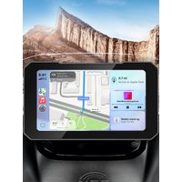AliExpress NONE 5 Inch IP67 Waterproof Motorcycle Touch HD Screen with Wireless CarPlay Android Auto Fast Boot for Motorcycle E-Bike ATV Etc