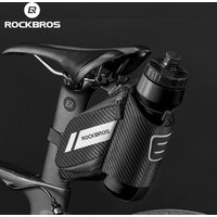ROCKBROS Bicycle Saddle Bag Water Bottle Bag Bike Waterproof 1.5L Capacity Cycling Item Storage Bag MTB Road Bike Accessories