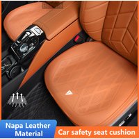 Nappa Leather Car Seat Cushion, Non-Slip All-Season Auto Cushion Pad, For Deepal S7 S07 SL03 S05 G318 2025 2026, Car accessories
