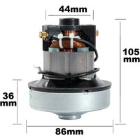 600W Vacuum Cleaner Motor For Midea SC861 SC861A SA2801 86mm Metal ABS Replacement Part Home Cleaning Accessories