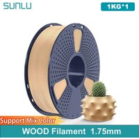 SUNLU Multiple Wood Filament Wood Texture PLA 3D Printer Filament No Warping No Stringing 3D Filament