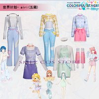 2026 Airi Five Box Anime Rin Cosplay Kiritani Haruka Hanasato Minori Momoi Airi Hinomori Shizuku Cosplay Costume Party Outfit