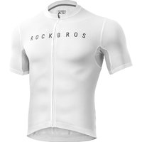 AliExpress ROCKBROS Summer Cycling Jersey High Elastic Lightweight Breathable Short Sleeve Jersey Team Uniform Men Women Cycling Clothing