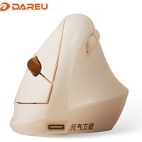 DAREU Mini Ergonomic Vertical Mouse 2.4G USB Bluetooth Wireless Optical Mice 3 Adjustable DPI 1000,1600,2400 for Small Hands
